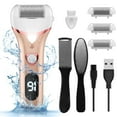 thumbnail image 1 of Removedor eléctrico de callos de pies, recargable, portátil, electrónico, lima de pies, kits de pedicura, resistente al agua, lima de fregado de pies, herramientas profesionales de pedicura, cuidado d, 1 of 5