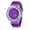 Purple, variant on Luminous Quartz Watch, Unisex Light Up Wrist Watch, Fashion Analog Watch with Silicone Band, Glow in the Dark Watch for Party, LED Flashing Watch for Men