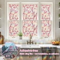 thumbnail image 3 of Countewol Rainbow Static Cling Window Film, Stained Glass Privacy Film with Sakura Pattern, Anti-Glare UV Protection, Removable Decorative Window Clings for Home, 3 of 11