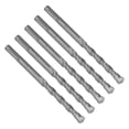 thumbnail image 4 of brocas para martillo rotatorio de 160 mm de longitud, 2 flautas, autocentrantes, con punta de carburo, para ladrillo, piedra y hormigón, 12 mm/0,47 pulgadas., 4 of 14