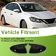 thumbnail image 2 of Reemplazo de tapa de espejo lateral izquierdo y derecho ABS de 1 par en negro brillante para Nissan Sentra 2020-2025, 2 of 7