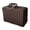 Brown plus size, variant on Ywmsfl Imitation Rattan Weaving Box Comfortable Handle Suitcase Wicker Handheld Basket for Short Trip and Fashion Enthusiasts