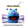 thumbnail image 3 of Open-Mouth Plush Hand Puppets Featuring Butterfly Honeybee Ladybug Caterpillar and Ant, 3 of 5
