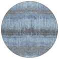 thumbnail image 2 of Addison Rugs Chantille Indoor/Outdoor Transitional Stripes Blue Washable Round Rug, 8' x 8', 2 of 6