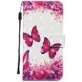 thumbnail image 2 of Samsung Galaxy A20e case Premium Shockproof 3D Colorful PU Leather Flip Cover Case with Kickstand TPU Inner Shell Card Holders Magnetic Closure Leather Cover Case for Samsung Galaxy A20e, 2 of 7