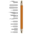 thumbnail image 1 of Fyydes 13-in-1 Mobile Phone Repair IC Squeegee Set With Handle And Blades, 1 of 8