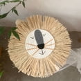 thumbnail image 3 of Gwong Decoración hogareña Atractivo colgante colgante colgante montado con la cuerda de algodón Forma de león adorno de pared de punto para el hogar Gwong 21085454, 3 of 6