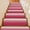 Red, variant on Solid Gradient Stair Treads Non Slip for Steps Polka Dot Red 7 Pcs Reusable Adhesive Stair Runner Mats for Dogs Elders Carpet Treads Rugs for Staircase 8x30 In