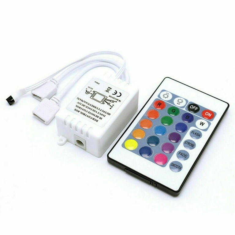 Controlador IR tira led RGB 24 botones - LEDBOX