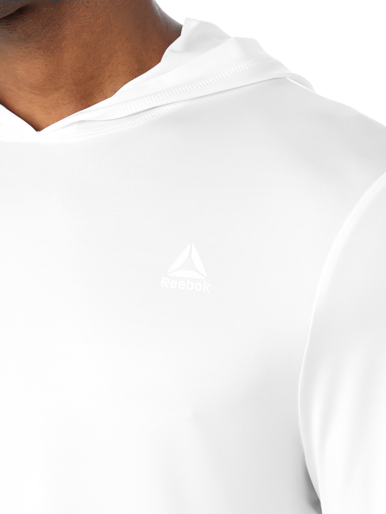Men's and Big Men's Reebok Long Sleeve Hooded Rashguard, Sizes S-3XL