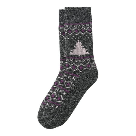 Time and Tru Cozy Thermal Crew Sock