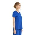 thumbnail image 3 of Scrubstar Women's Premium Ultimate Stretch V-Neck Scrub Top, Sizes XS-3XL, 3 of 9