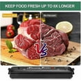 thumbnail image 2 of Scelleuse sous Vide Automatique, Machine de Scellage Compatible sous Vide pour Légumes et Fruits, Modes Frais et Humides Assurant une Scellage Uniforme, Scellement Thermique Double, 2 of 5
