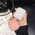 thumbnail image 4 of Wireless Bluetooth Headset Protector Rhinestone Inlaid Earphone Case with Charging Hole Replacement for Airpods 1/2, 4 of 7