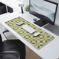 thumbnail image 3 of Vintage Groovy Flowers Large Mouse Pad: Cute, Non-Slip Rubber Base Mouse Mat with Stitched Edges - Perfect Desk Accessory for Home Office, Computer, Laptop Decor for Women - 31.5x11.8 inches, 3 of 7