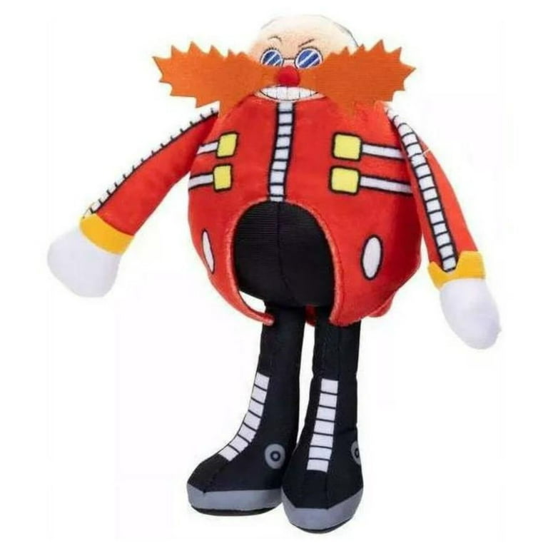 Jakks Pacific Sonic The Hedgehog Dr. Eggman Plush, 9 Inch, Super