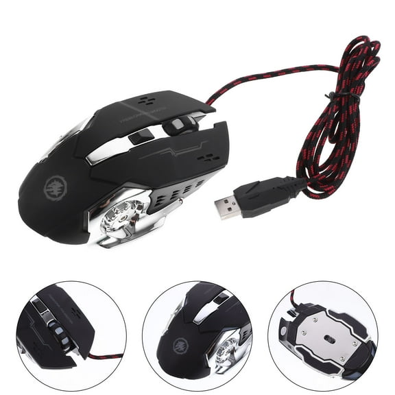 YUYUETIME 1Set Rgb Gaming Mouse With Adjustable Dpi For Gaming And Office Use