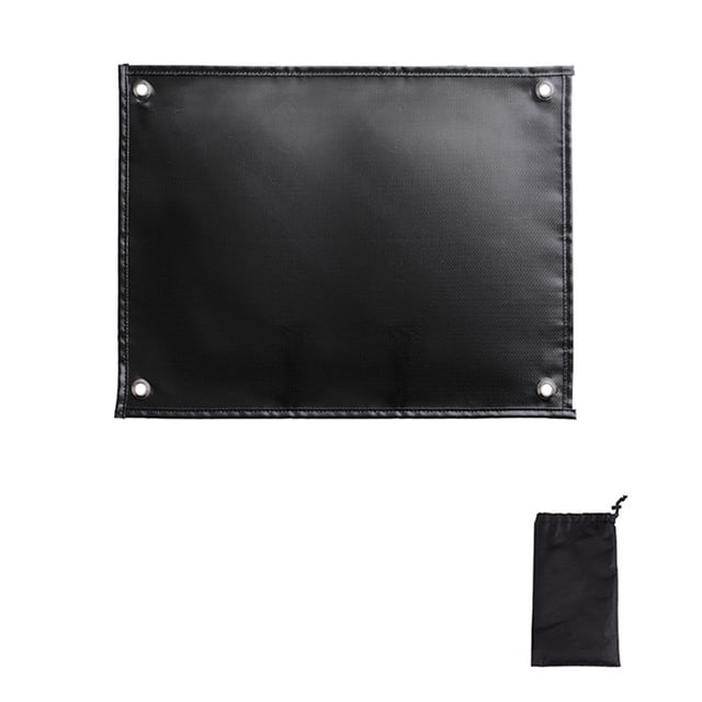 Paño ignífugo lavable Wosthever con bolsa de almacenamiento 600x520mm A prueba de polvo Estera resistente al fuego
