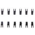thumbnail image 2 of 12 Pcs Queues de Puits pour la Chasse Noir, 2 of 8