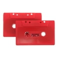 thumbnail image 6 of Masteelf 2pcs Vintage Red Cassette Decoration Audio Tape Without Core Small Empty Storage Music Themed Party Decorations Pop Empty Cassette, 6 of 8