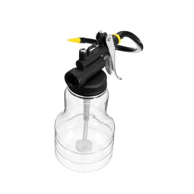 Scienceny Engrasador de bomba de alta presión transparente de 250ml, engrasador de aceite lubricante, engrasador de máquina de plástico Accesorios para motos Scienceny VI005841-00