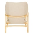 thumbnail image 5 of SAFAVIEH Tarly Modern Chic Accent Chair with Pillow, Beige/Natural, 5 of 9