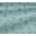 thumbnail image 6 of oneOone Viscose Jersey Light Blue Fabric Abstracts Diy Clothing Quilting Fabric Print Fabric By Yard 60 Inch Wide, 6 of 7