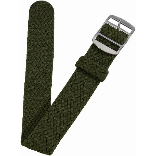 Correa de reloj de nailon de repuesto, correa de reloj de una pieza para hombres y mujeres, correas de reloj de repuesto