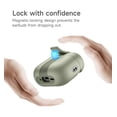 thumbnail image 3 of Suritch for Airpods 4 Case, Magnetic Cases with Cleaner Kit and Hanging Lanyard, Stylish Shockproof Rugged Protective Cover, Green, 3 of 8