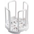 thumbnail image 1 of Creative Retractable Plastic Kitchen Tray and Bowl Storage Rack Finishing Multifunctional draining Bowl Table top dishwashing Rack, 1 of 4