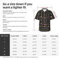 thumbnail image 6 of Hawaiian Shirt for Men, Chain Maze Pattern Summer Shirts for Men, Mens Button Down Short Sleeve Shirt, 6 of 7