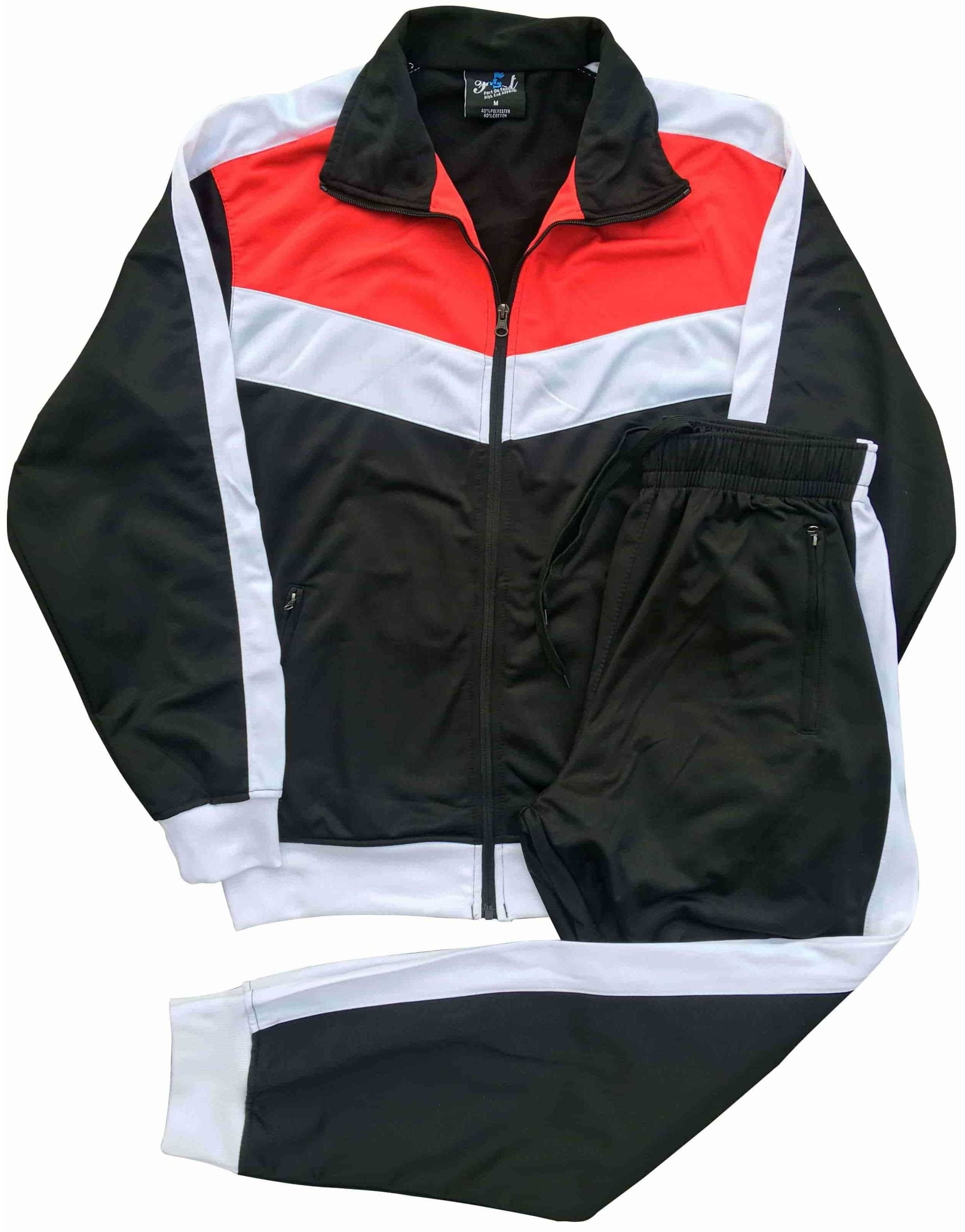 Men's iClimate Active Jogger GYM Track Jacket & Trackpants Outfit Suit