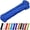 Blue (Red&white), variant on 100 ft 1/4 inch (7mm) Polyester Rope (Nylon - Like Durability) Poly Flag Pole Clothes Line Camping Utility Good for Tie Pull Swing Climb Knot