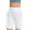 White #077, variant on Kopltyrfg Women's High Waisted 9" Shorts with Zipper Pockets Athletic Workout Long Shorts for Women Knee Length Camel 2XL