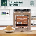 thumbnail image 3 of Soeos Galanga Powder 8oz (227g), Twin Pack, 16oz Total, Non-GMO, Kosher, Greater Galanga, Alpinia Galanga, Perfect for Tom Yum and Tom Kha Soups,Product of Vietnam, Galangal Powder for Cooking., 3 of 10