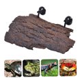 thumbnail image 4 of OULII 1Pcs Basking Area Coffee Synthetic Material Turtle Platform for Pet Owners, 4 of 8