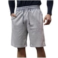 thumbnail image 4 of Mgmyaa Men's Cotton Sweat Shorts Athletic Gym Workout Shorts Sporty Casual Shorts, 4 of 4