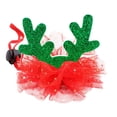 thumbnail image 1 of Festive Reindeer Star Hat Valentine Holiday Party For Cats And, 1 of 5