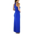 thumbnail image 5 of ToBeInStyle Women's Thin Strap Racerback V-Neck Maxi Dress, 5 of 7