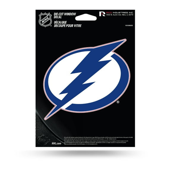 TAMPA BAY LIGHTNING MEDIUM DIE CUT DECAL