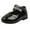 A04-Black, variant on Caqnni Toddler Shoes Baby Girls Cute Fruit Jelly Colors Hollow Out Non-slip Soft Sole Beach Roman Sandals Toddler Sandals Jelly Colors Hollow Sandals Flat Toddler Girl Sandals