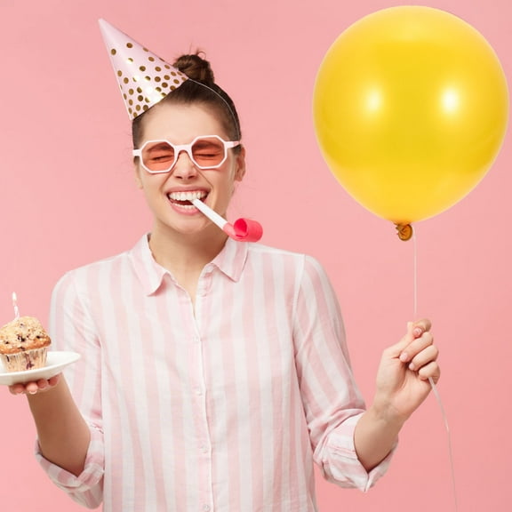 Worgeous  15 Pcs Pineapple Balloon Party Decorations for Kids Tropical Theme