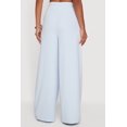 thumbnail image 4 of Women's Solid High Waisted Wide Leg Dress Pants with Belt, 4 of 4