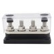 thumbnail image 1 of Barra colectora de cobre 300A Bloque de conexiones Prevención de polvo para vehículos de 48V (negro) Ehuebsd Accesorios para autos y motos, 1 of 9