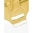 thumbnail image 6 of TiaoBug Kids Boys Tassels Rhinestones Long Sleeve Latin Ballroom Dance Bodysuit Gymnastic Leotard Fringe Top Yellow 16, 6 of 7