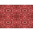 thumbnail image 1 of Ahgly Company Machine Washable Indoor Rectangle Transitional Orange Area Rugs, 2' x 5', 1 of 7