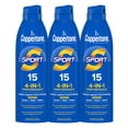 thumbnail image 1 of Spray de protección solar Coppertone Sport SPF 15 163 ml (paquete de 3), 1 of 4