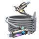 thumbnail image 1 of Cable de carga LISEN USB C a USB C, 240 W, 4 en 1, 10 pies, para iPhone, 1 of 7