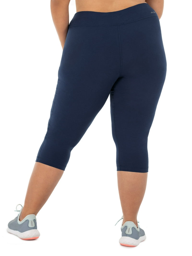 Athletic Works Women's Plus Size Core Active Capri Legging