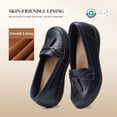 thumbnail image 3 of DREAM PAIRS Women's Loafers Slip On Comfort Dress Shoes with Arch Support, Lightweight Business Casual Work Office Walking Shoes, 3 of 7